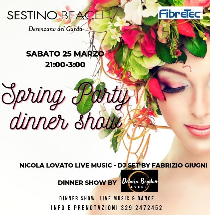 25_MARZO_FESTA_FIORI Spring Dinner Show by Debora Bogdan Events
