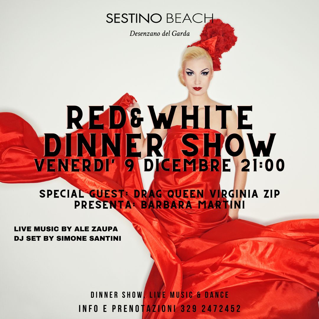 9_DICEMBRE_CORRETTA Red & White Dinner Show